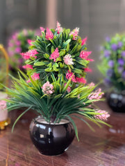 Artificial Potted Plants with Ceramic Planters