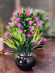 Artificial Potted Plants with Ceramic Planters